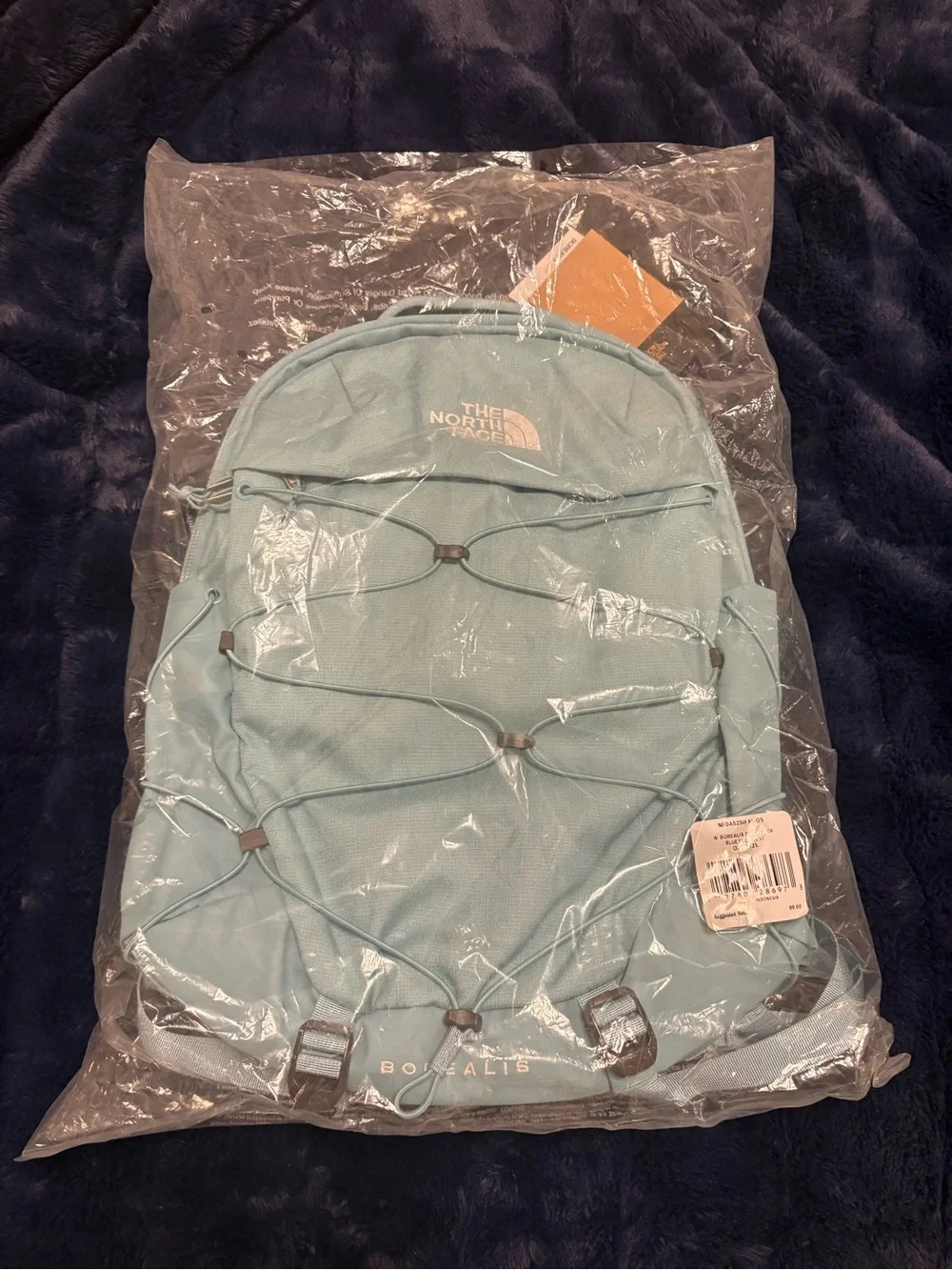 The North Face Borealis Backpack — Blue Eclipse/Light Heather